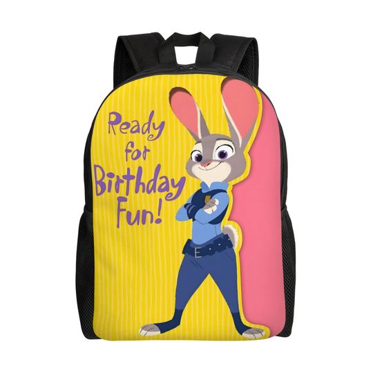 Zootopia Judy Hopps Backpack, Back to School, 100 Days of School Gift