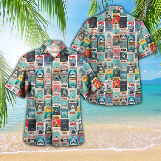 Jaws Hawaiian Shirt Men’s