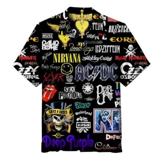 Vintage 80s Rock Band T-Shirt Unisex