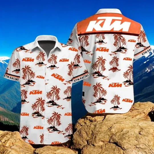 KTM Sportmotorcycle Hawaiian Shirt
