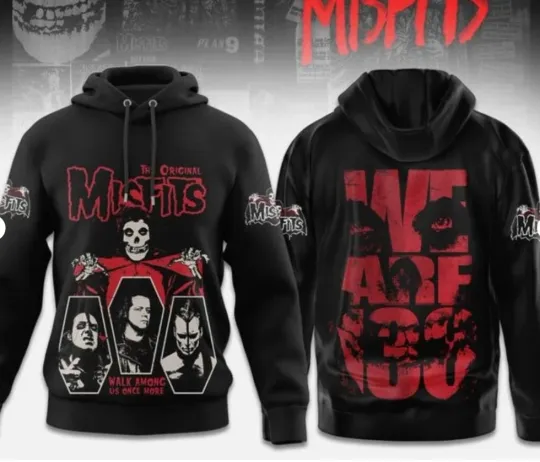 The Misfits Walk Among Us One More Hoodie AOP 3D
