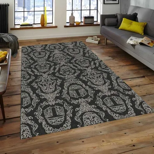 Star Wars Millennium Falcon Rug, Darth Vader Rug, Non-Slip Living Room Rug