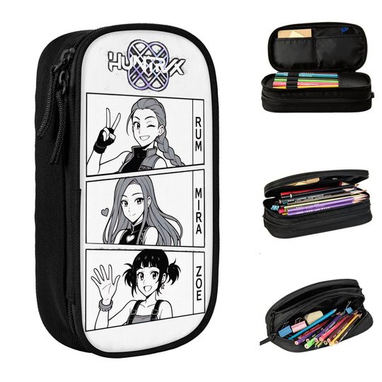 Kpop Demon Hunters Huntrix Manga Pencil Case