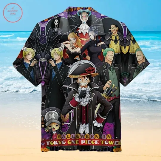 Halloween One Piece Hawaiian Shirt