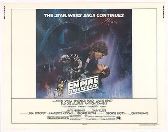 Star Wars The Empire Strikes Back Vintage Poster