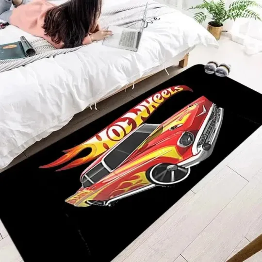 Hot Wheels Cosplay Carpet Living Room Bedroom Sofa Rug Door Mat