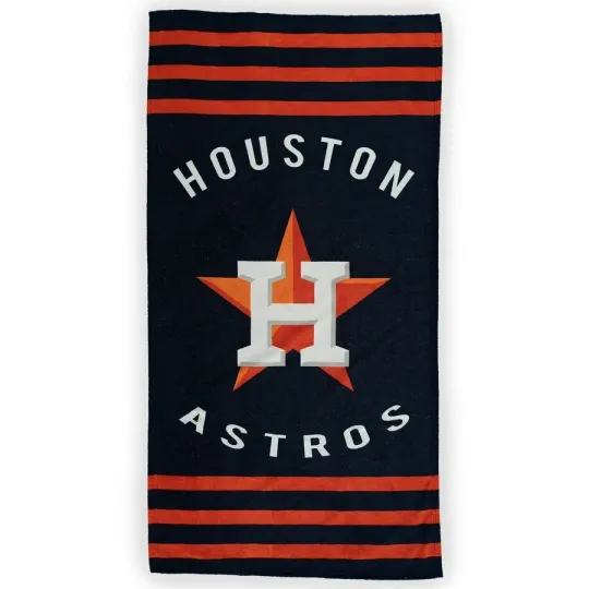 Houston Astros - Striped Beach Towel