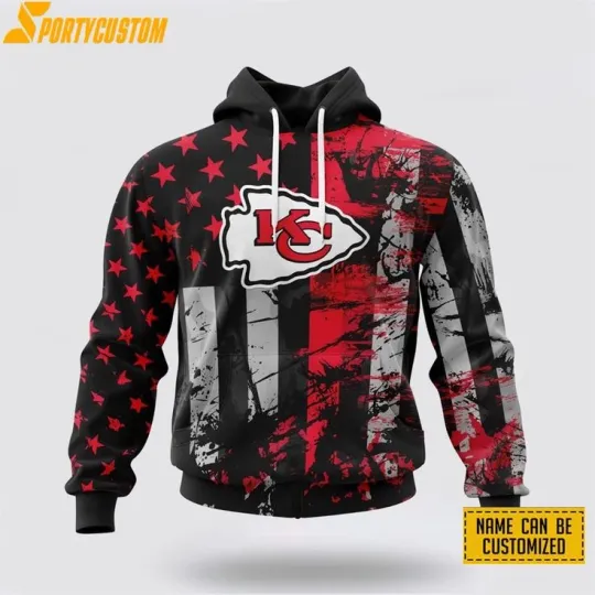 Kansas City Football Team KC Chiefss 3D Hoodie