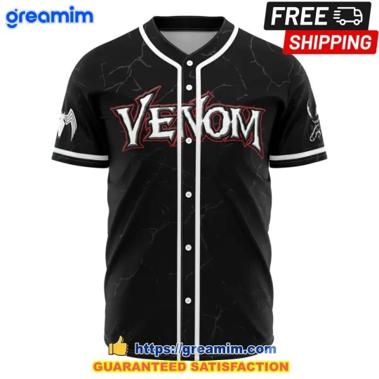 Marvel Venom Special Baseball Jersey