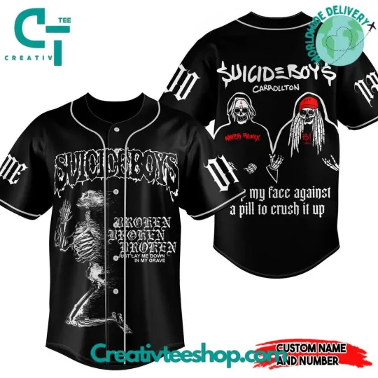 Suicideboys G59 Carrollton Baseball Jersey