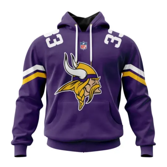 Personalized Minnesota Football Team Vikingss 3D Hoodie