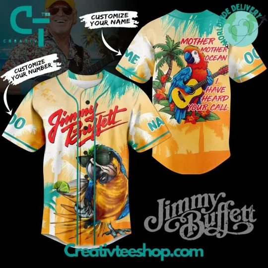 Jimmy Buffett Baseball Jersey