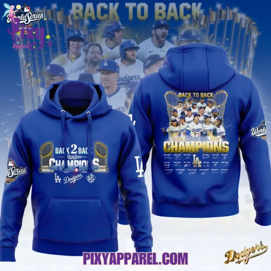 L.A. Dodgers 2024 World Series 2025 Champions Hoodie