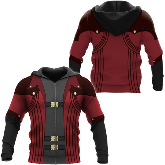 Devil May Cry Dante Anime Hoodie Dante Tony Cosplay Jacket Coat Sweatshirt