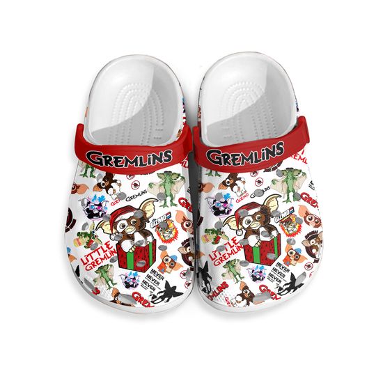 Geremlins Movie Clogs Shoes, Gremlins Movie Inspired, Halloween Movie Clog Shoes