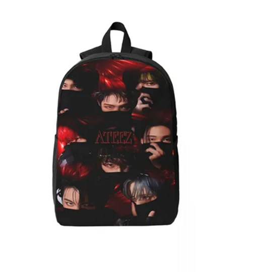 Ateez Kpop Music Band Backpack, Back to School, 100 Days of School Gift