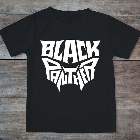 Black Panther Wakanda Forever Funny Retro Marvel Comic Avengers T-shirt for Men Women Kids