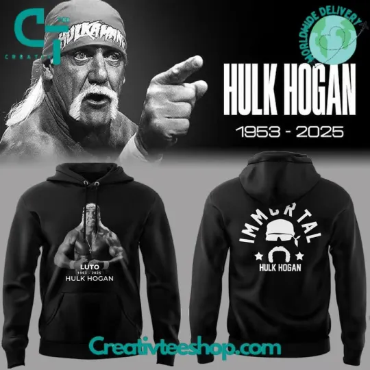 Hulk Hogan Mortal Black Hoodie