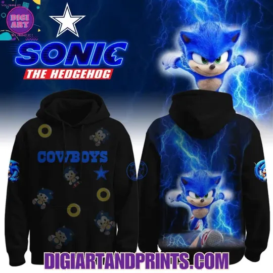 Sonic The Hedgehog 2025 x Cowboys Hoodie