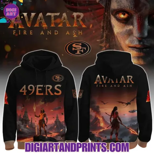 Avatar” Fire And Ash 2025 x 49ers Hoodie