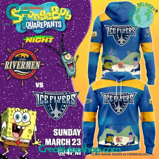 Ice Flyers x Spongebob Squarepants Special Hoodie
