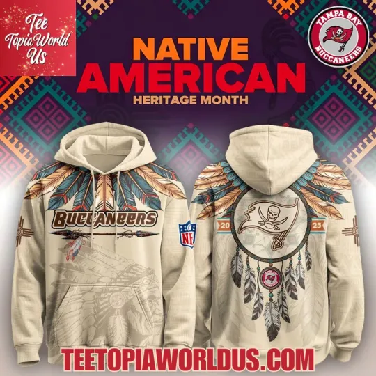 Buccaneers Native American Heritage Month Hoodie