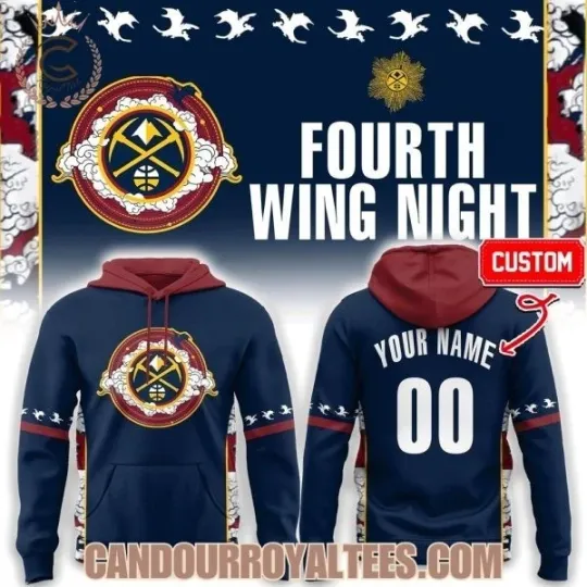 Denver Team Fourth Wing 3D Hoodie