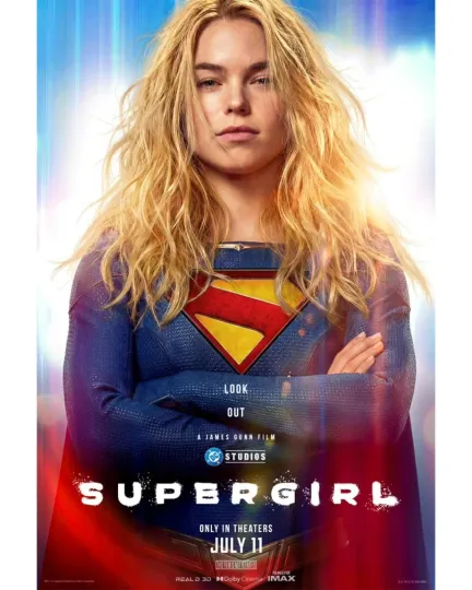 Super Girl 2026 Movie Poster Premium Matte Vertical Poster