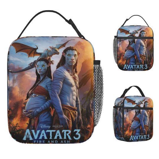 Avatars 3 Fire And Ash Insulated Lunch Bag