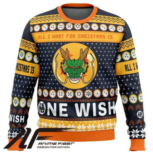 Dragon Ball Z Shenron Christmas Ugly Sweatshirt