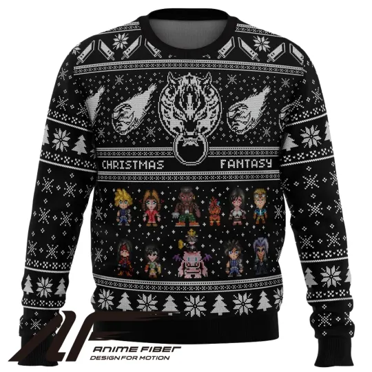 Final Fantasy 7 Christmas Ugly Sweater