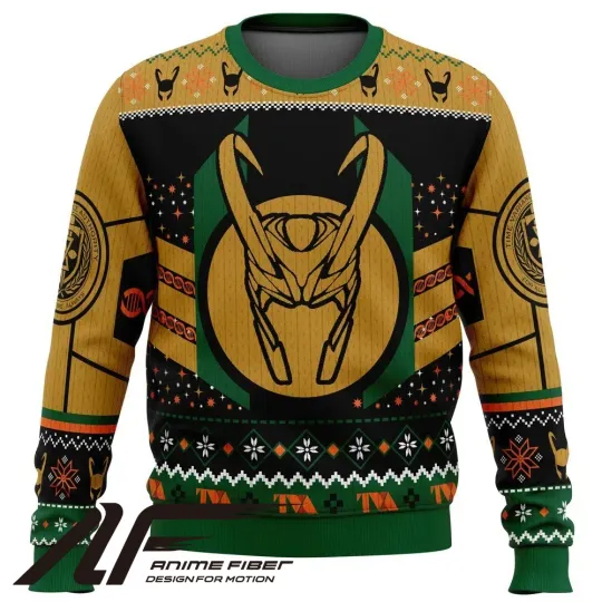 Marvel Loki Christmas Ugly Sweater