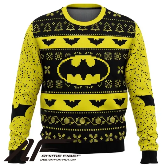 Batman Christmas Ugly Sweater