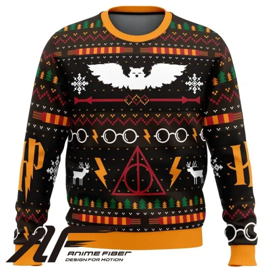 Harry Potter The Sweater That Lived Christmas Ugly Sweater