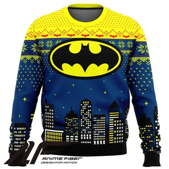DC Batman Christmas Ugly Sweater