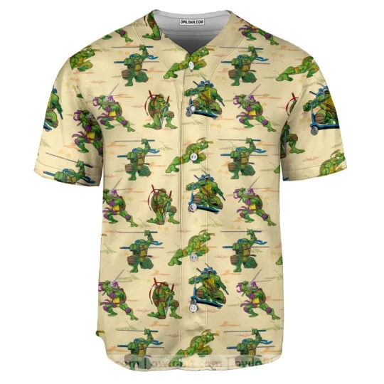 The Teenage Mutant Ninja Turtles Baseball Jersey