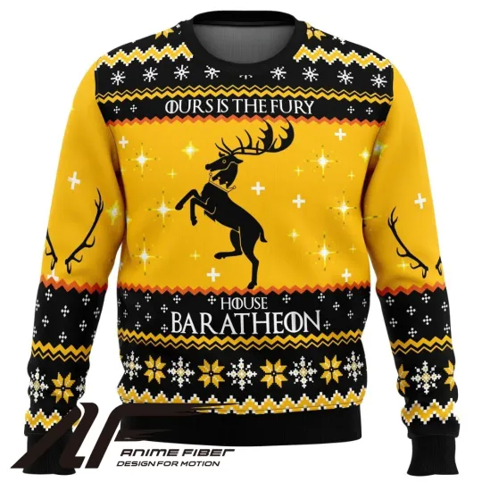 Game of Thrones House Baratheon Christmas Ugly Sweater