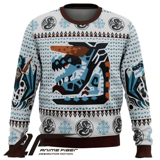 Monster Hunter Gogmazios Christmas Ugly Sweater