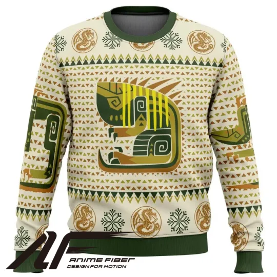 Monster Hunter Christmas Ugly Sweater