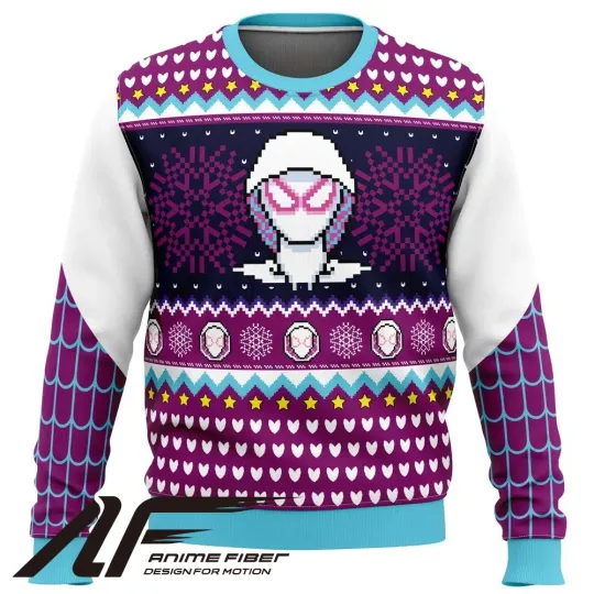 Marvel Spider-Gwen Christmas Ugly Sweater