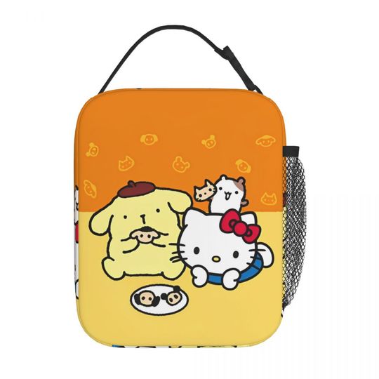 Pom Pom Purin Hello Kitty Insulated Lunch Bag