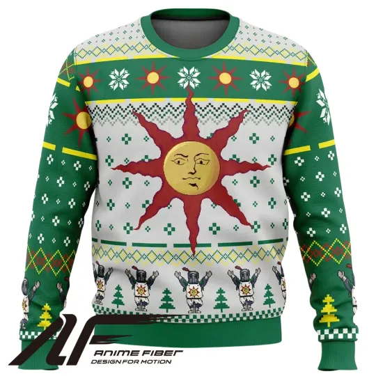 The Sun Dark Souls Christmas Ugly Sweater