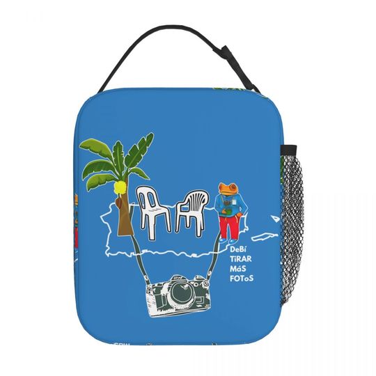 DTMF Bad Bunny Insulated Kids Lunch Bag