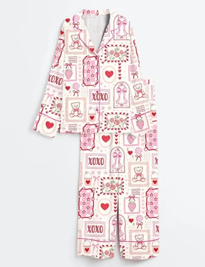 Women's Golden RetriWomen’s Prever Espresso Martini Long Sleeve Pajama Set