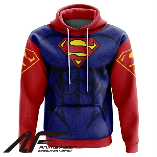 DC Comics Superman 3D Hoodie