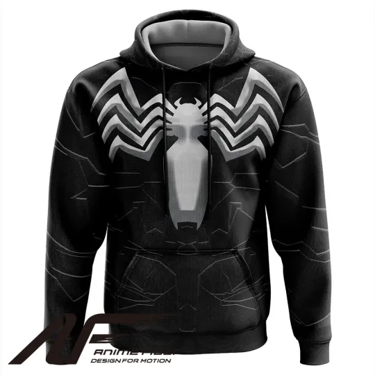 Marvel Comics Venom 3D Hoodie