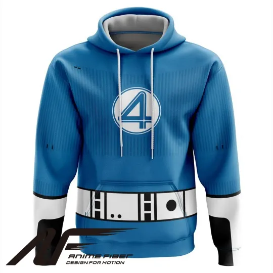 Marvel Fantastic Four Mister Fantastic 3D Hoodie
