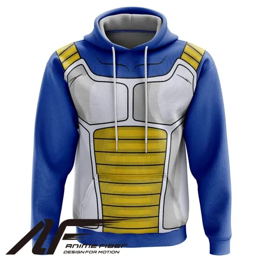 Dragon Ball Z Vegeta Armor 3D Hoodie