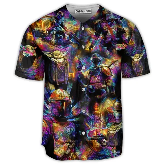Star Wars The Mandalorian Magic Guardian Baseball Jersey