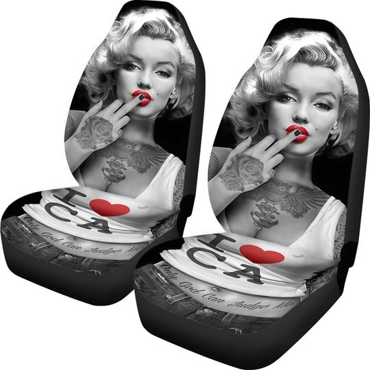 Gift For Fans Marilyn Monroe Car Seat Covers (set of 2)